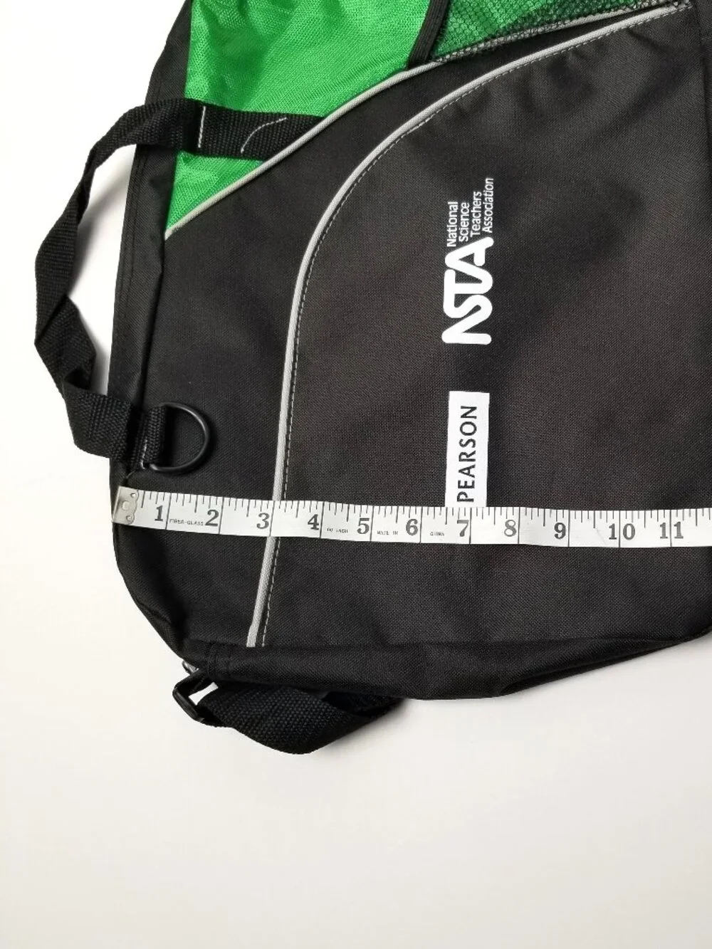 Pearson Project STEM Messenger Bag Teacher Conference Tote Black Shoulder Bag